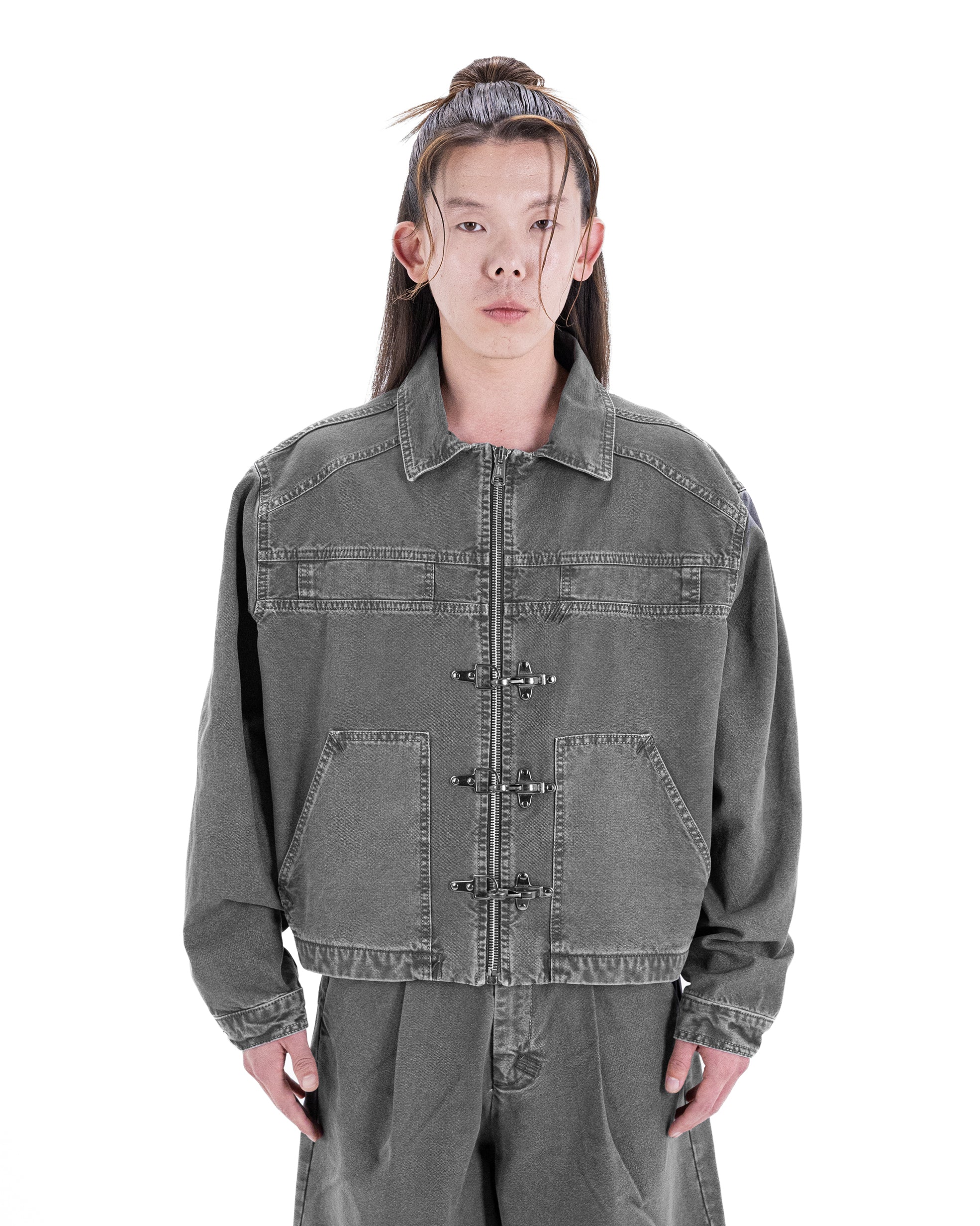 WORKER JP JACKET /GREY – Karmine