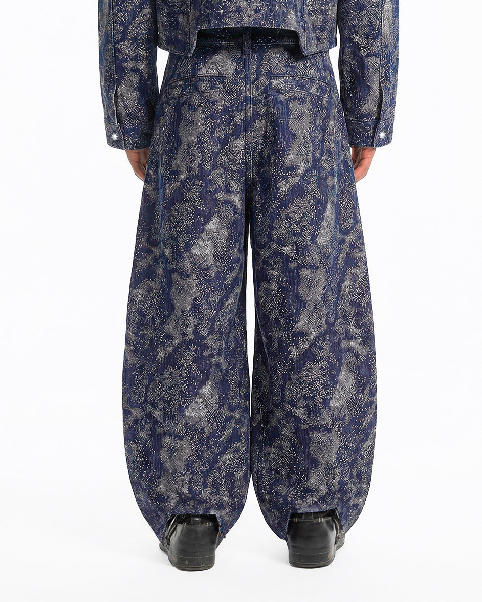 WORKER JAPAN PANTS /JACQUARD DENIM