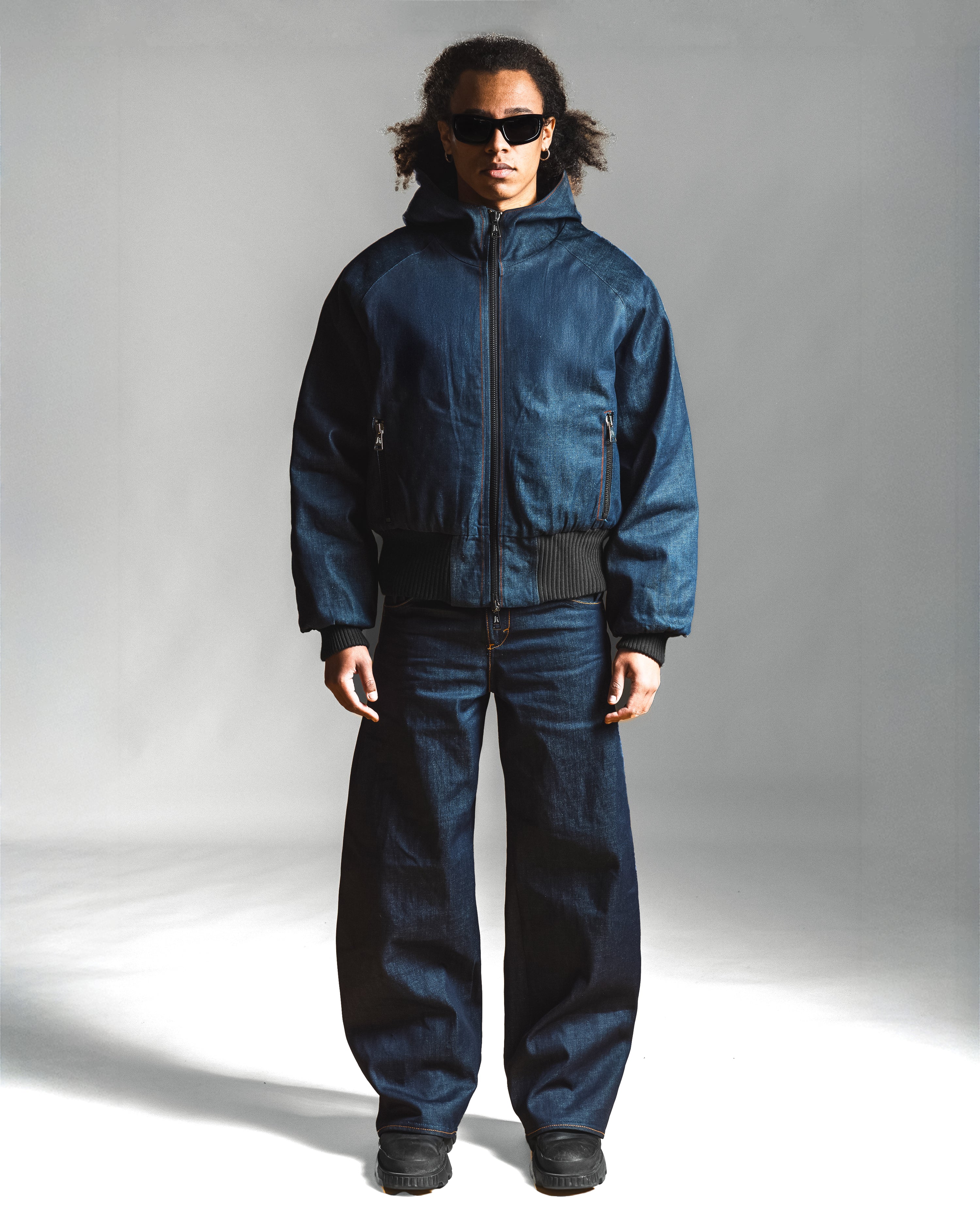 RAW DENIM JACKET "PAN v2"