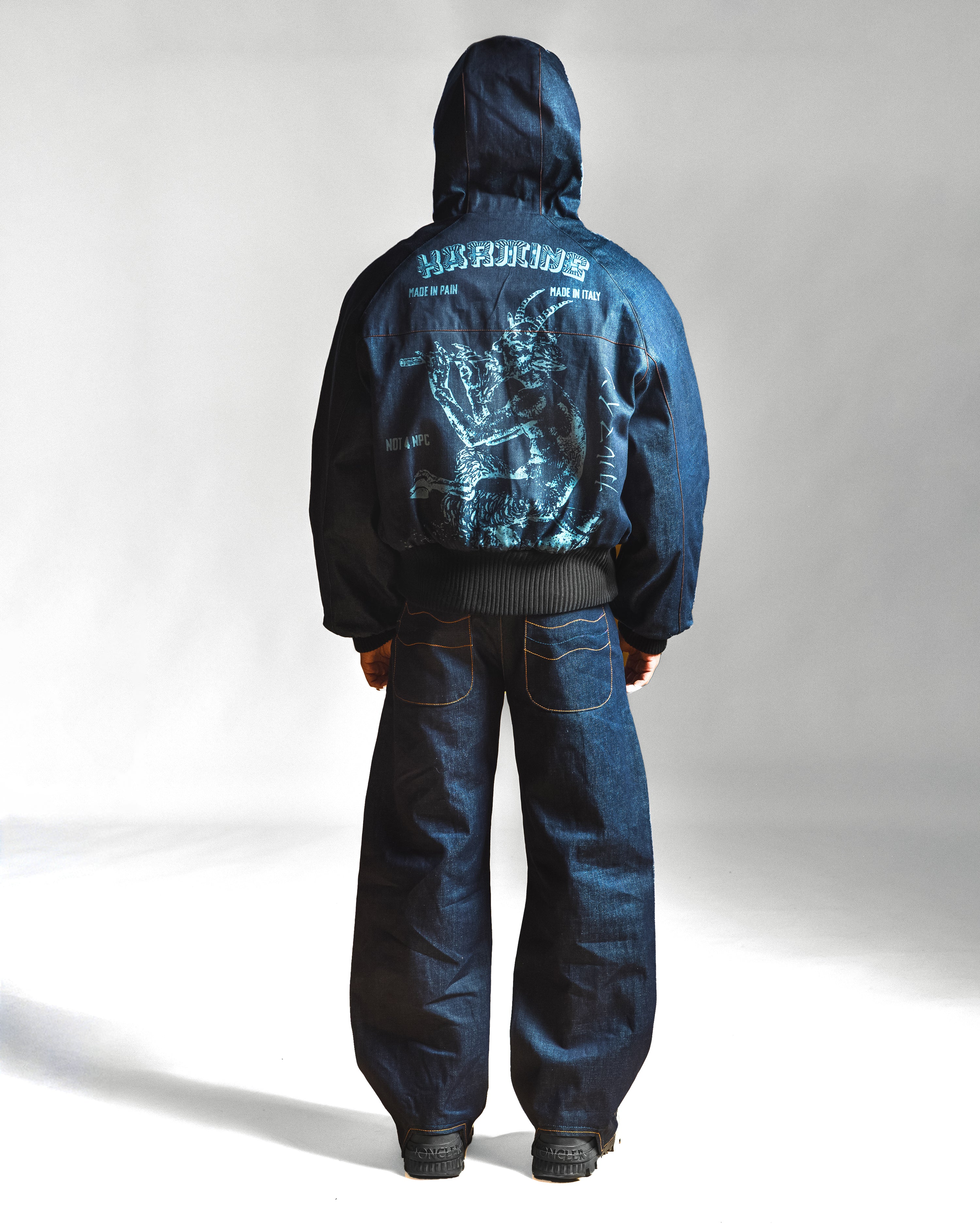 RAW DENIM JACKET "PAN v2"