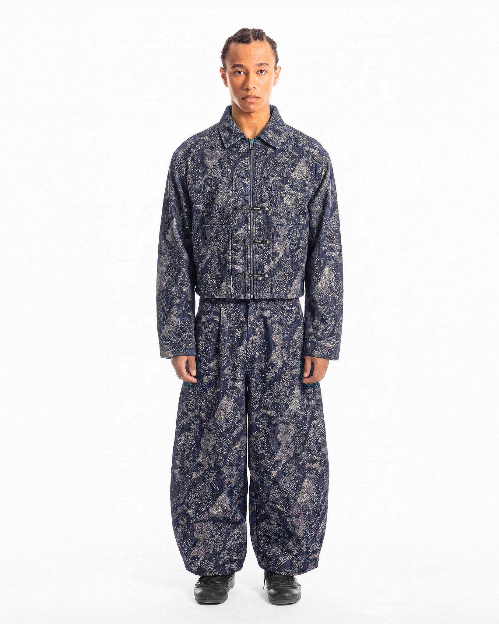 WORKER JAPAN PANTS /JACQUARD DENIM