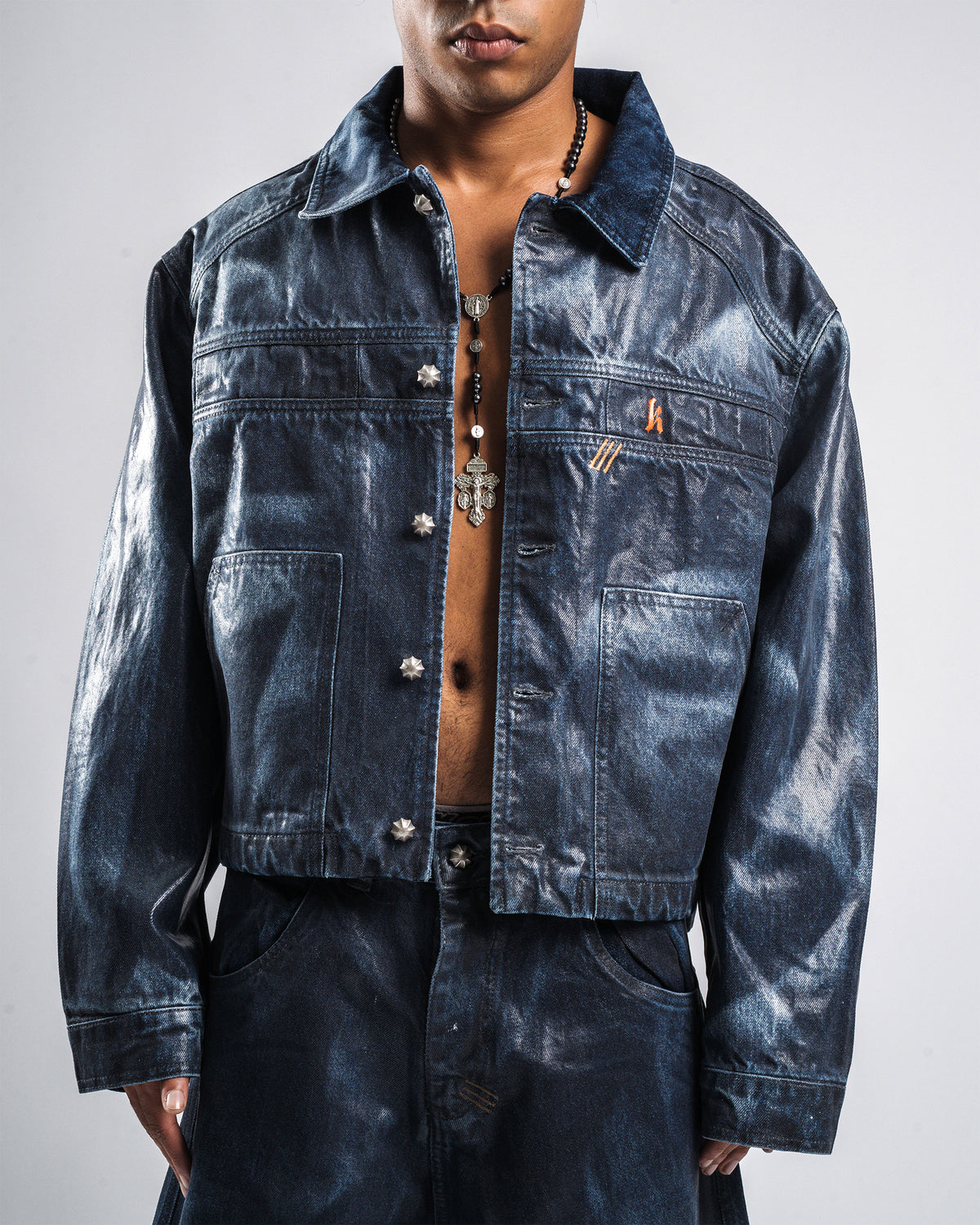 DARK BLUE LUCYD JACKET