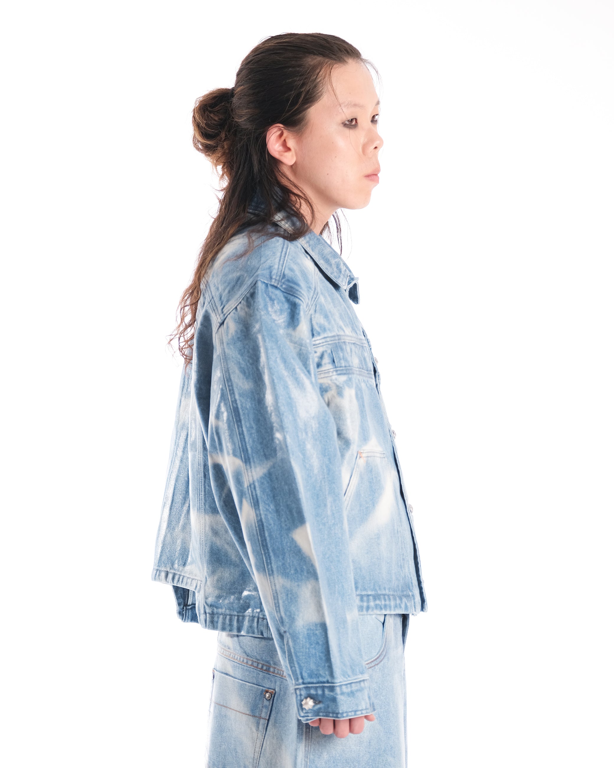 SKY LUCYD DENIM JACKET - Karmine