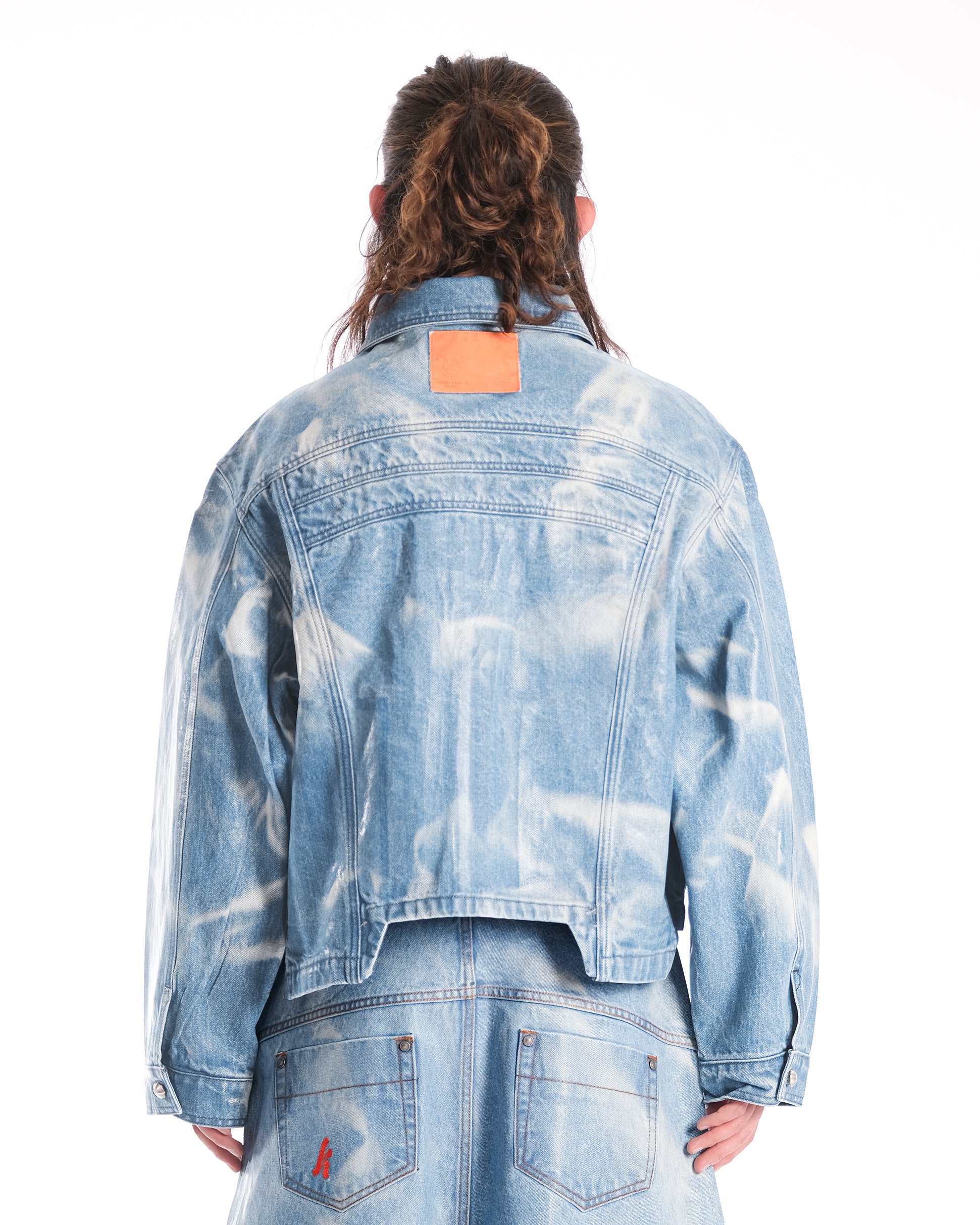 SKY LUCYD DENIM JACKET - Karmine