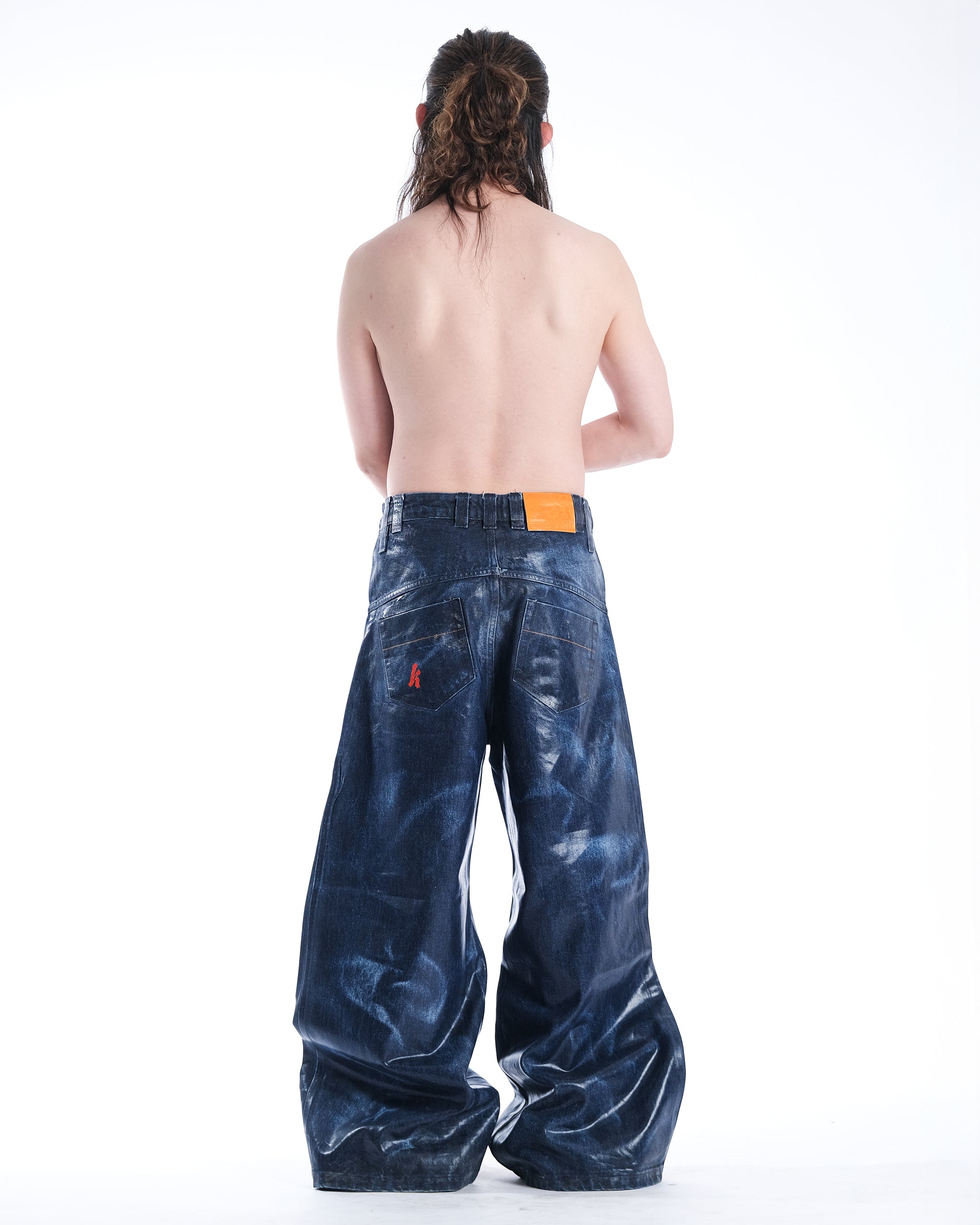 WIDE STRAIGHT LUCYD SK1N DENIM - Karmine
