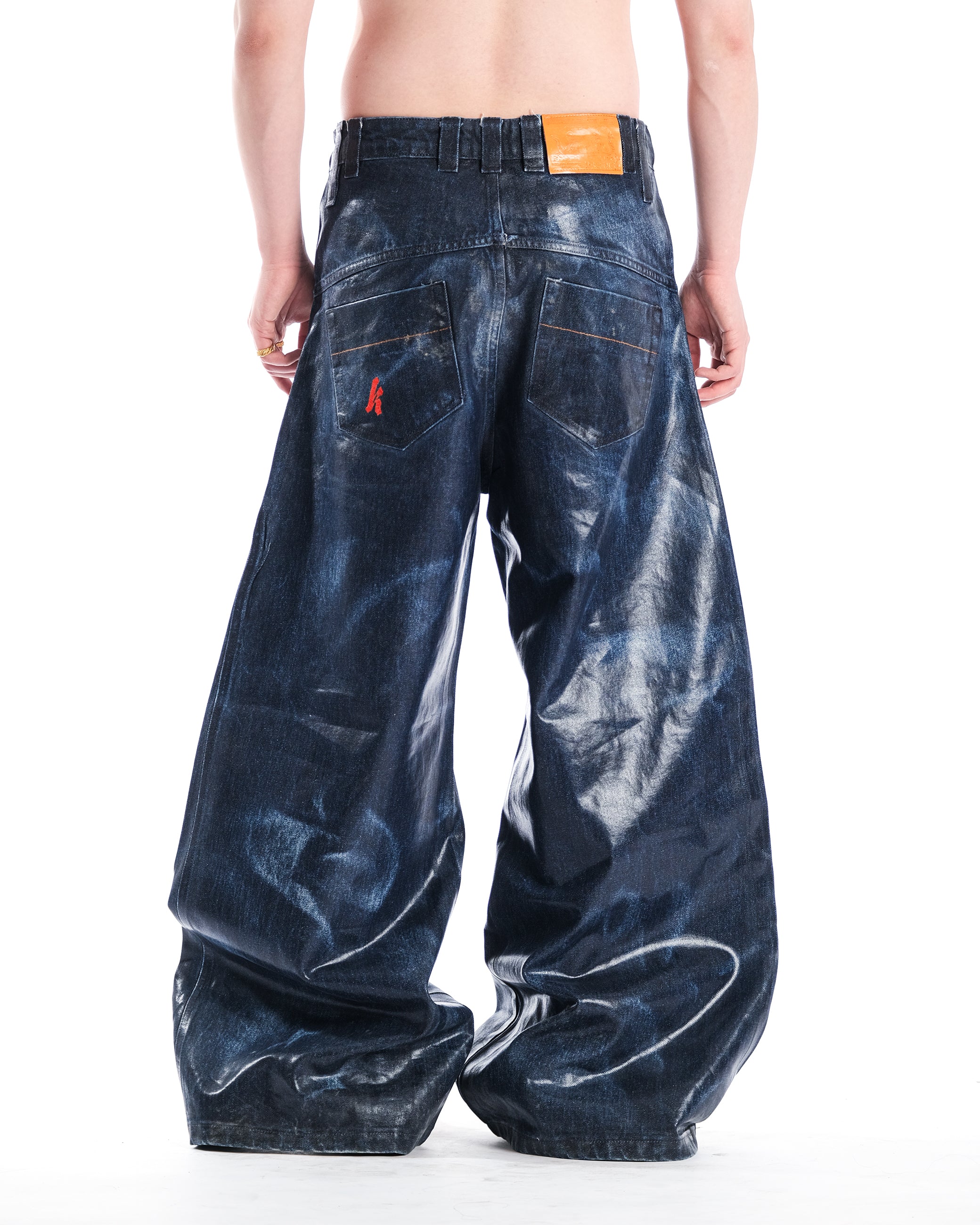 WIDE STRAIGHT LUCYD SK1N DENIM - Karmine
