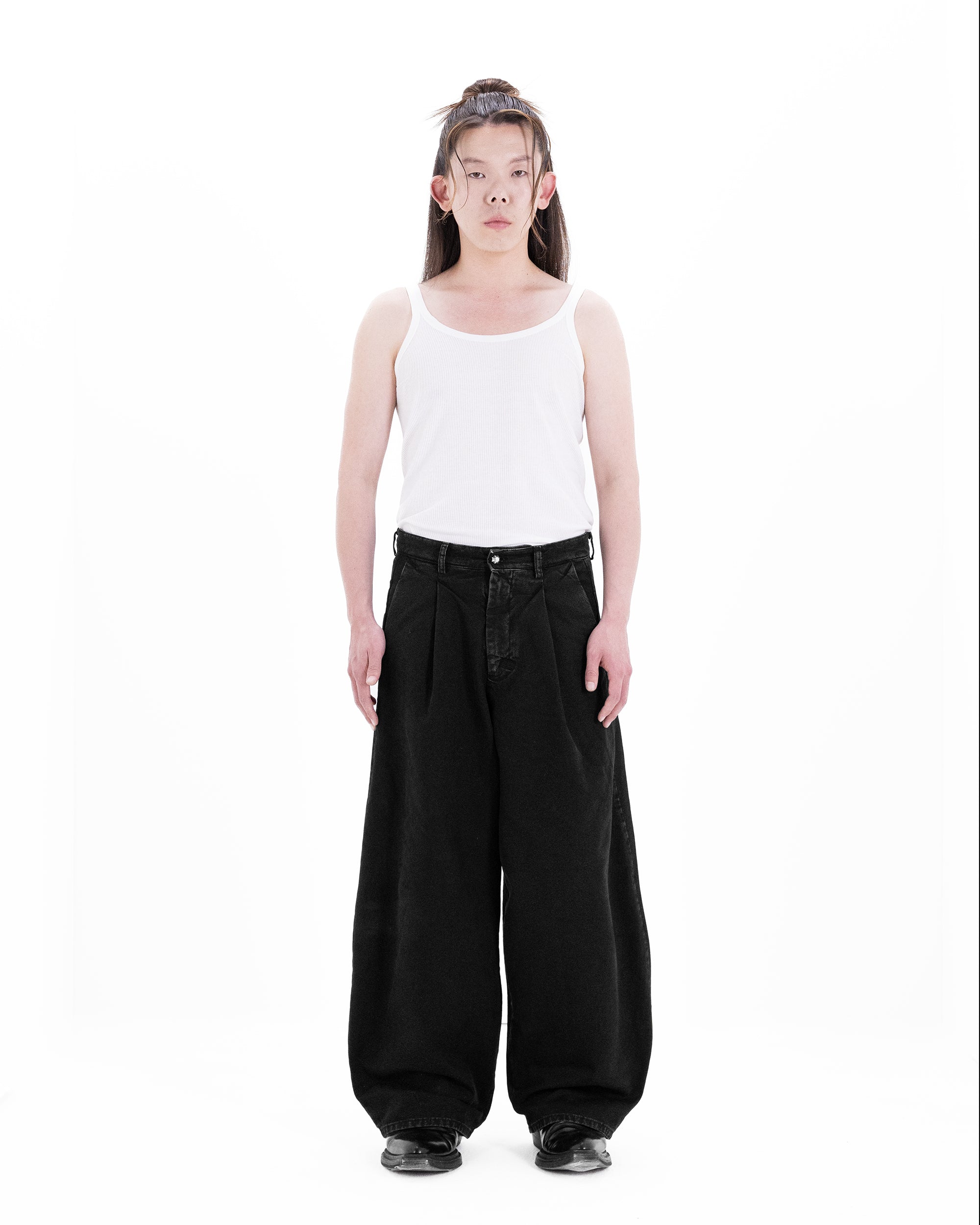 WORKER JP PANTS /BLACK - Karmine