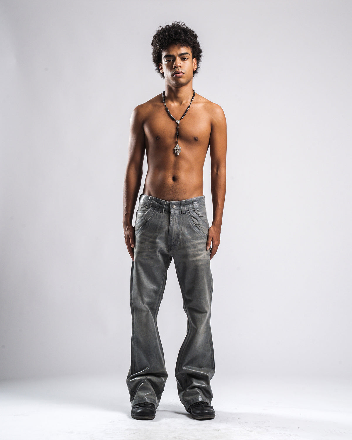BOOTCUT GREY LUCYD - Karmine