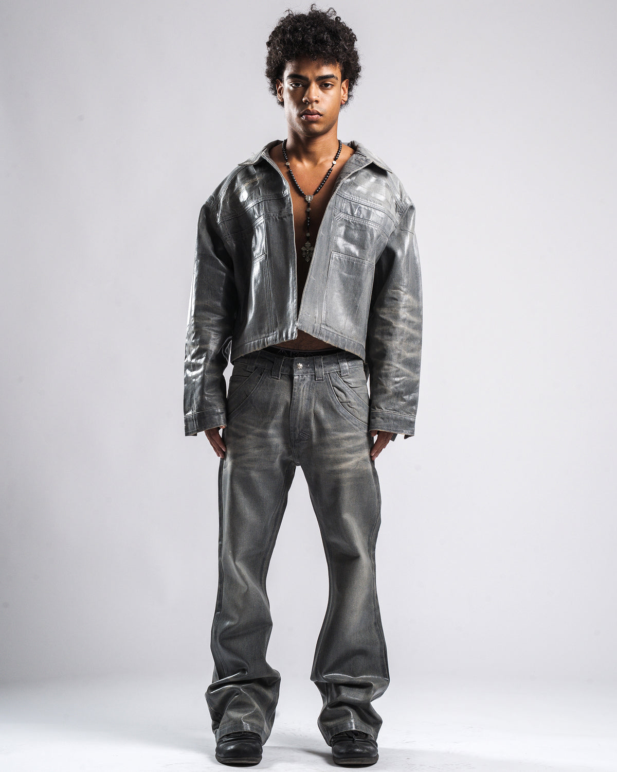 BOOTCUT GREY LUCYD - Karmine