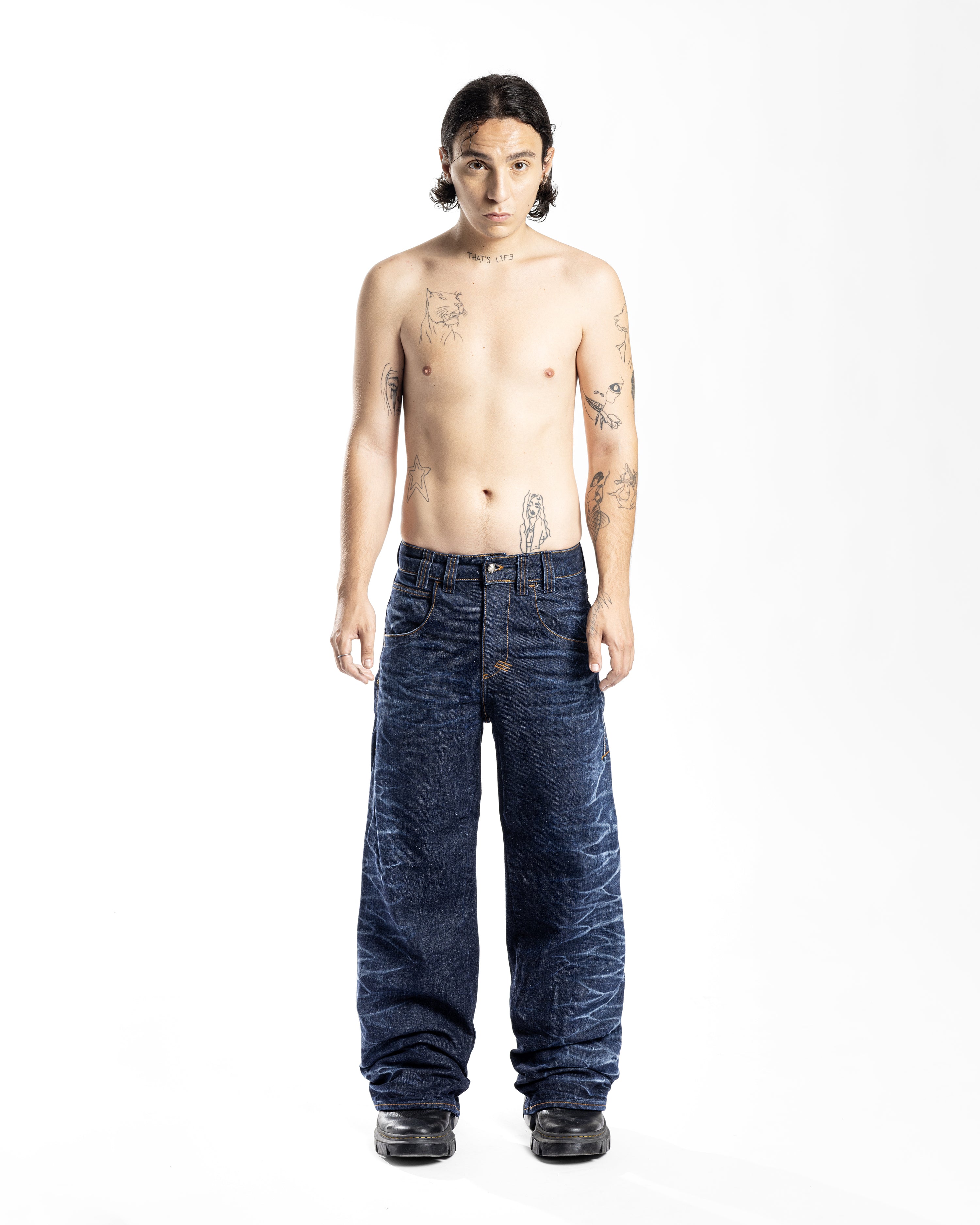 TAILWARD// DEEP KRAKEN JEANS - Karmine