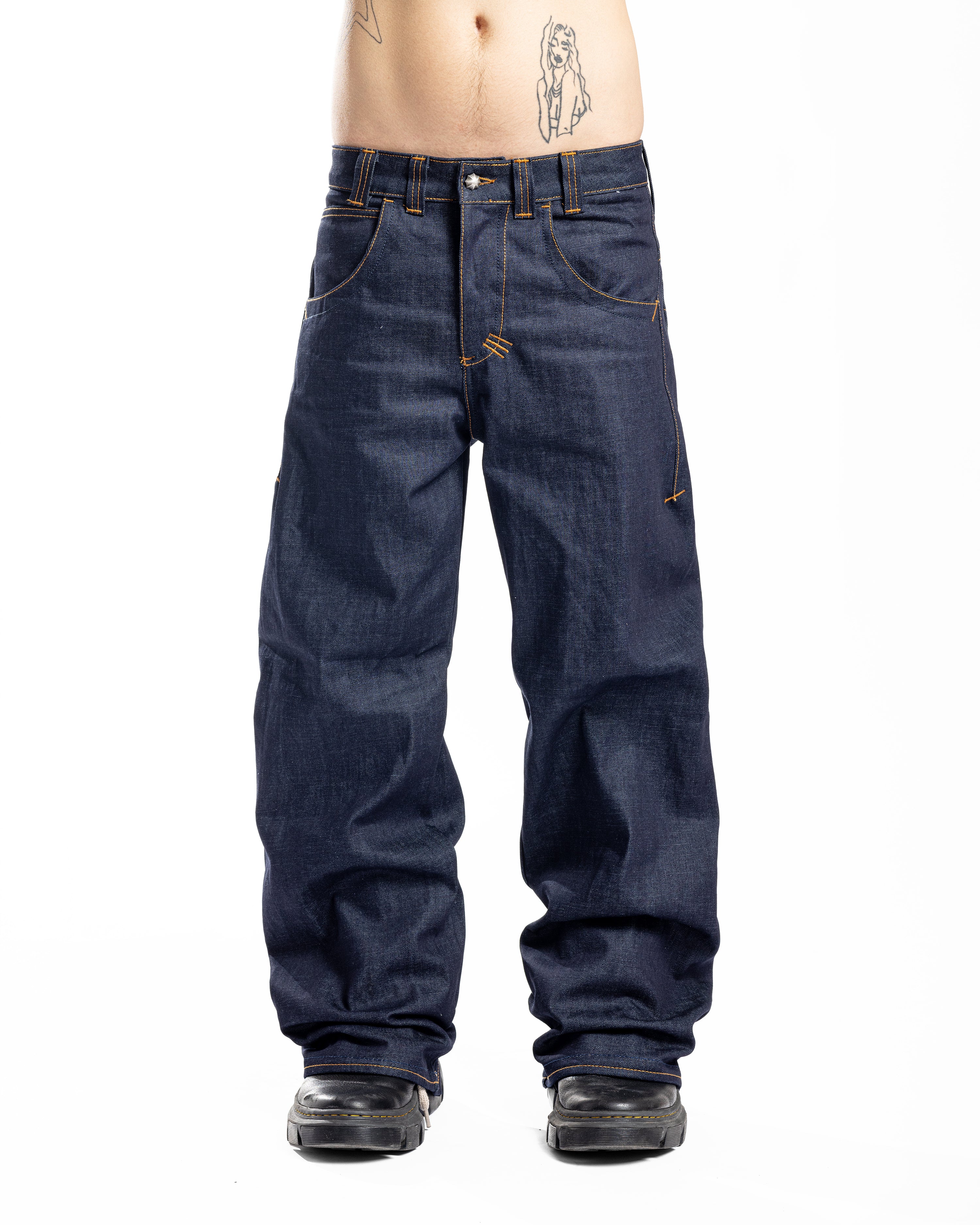TAILWARD//RAW DENIM JEANS "PAN"