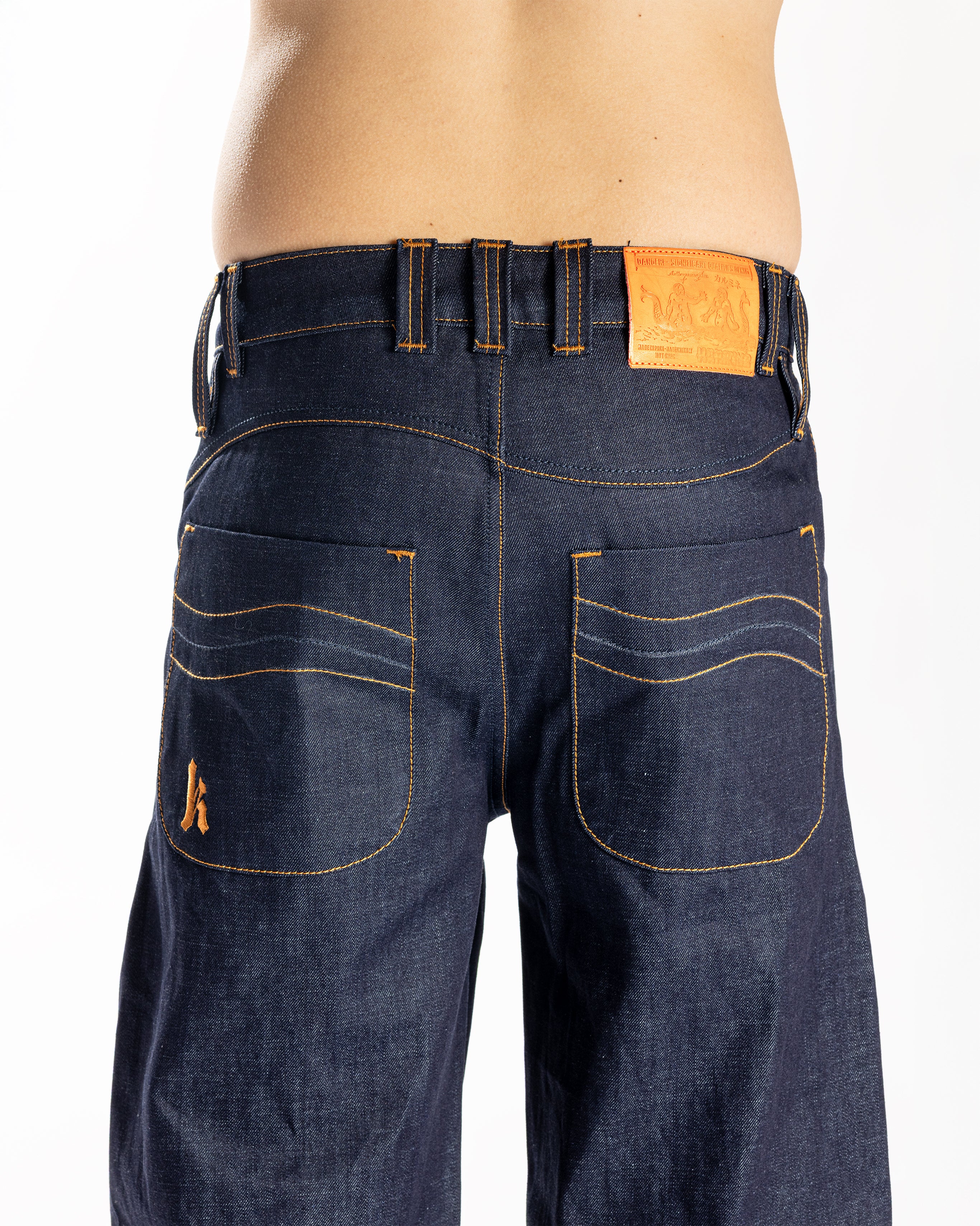 TAILWARD//RAW DENIM JEANS "PAN" - Karmine