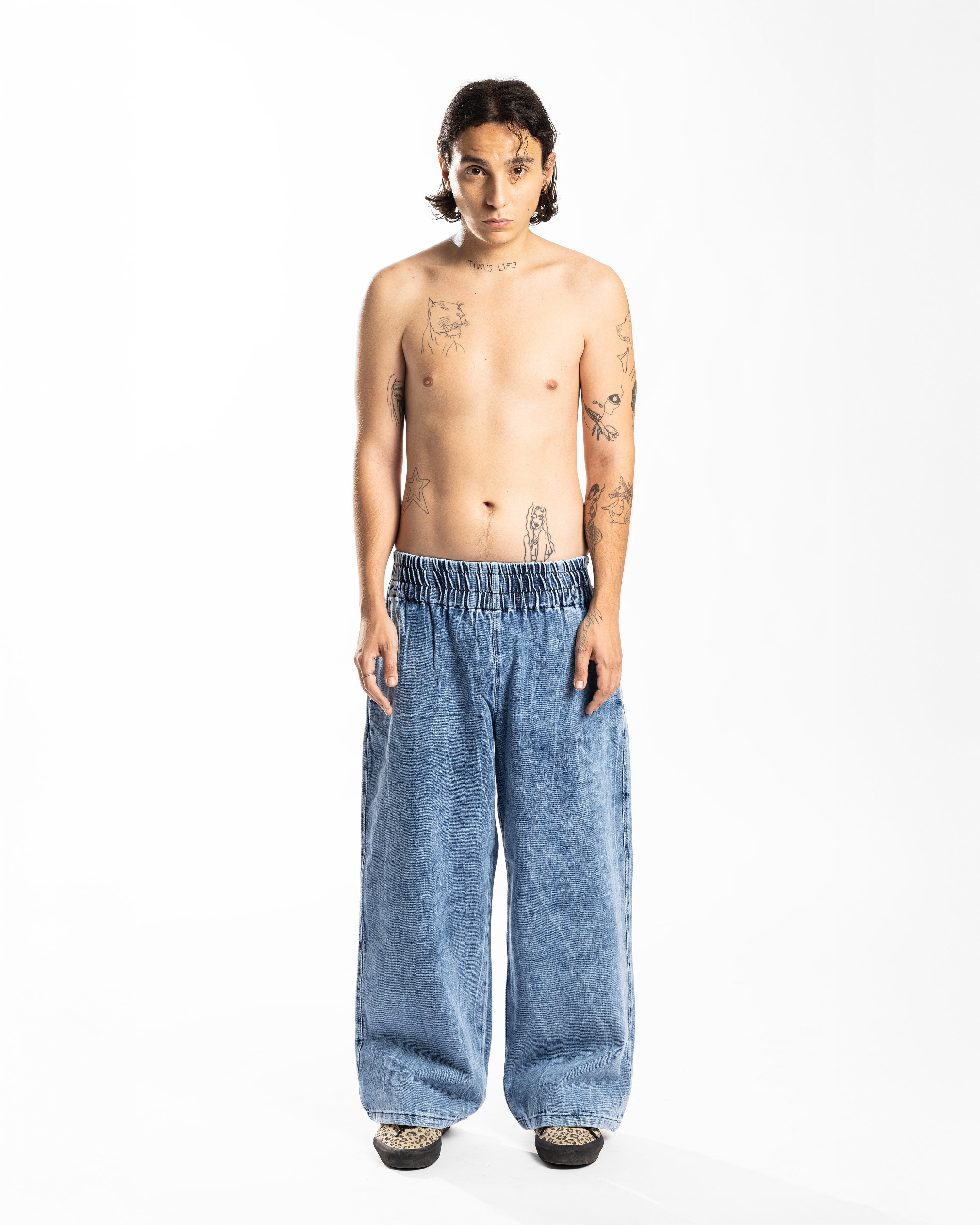 JEANS WIDE LEG – BLUE