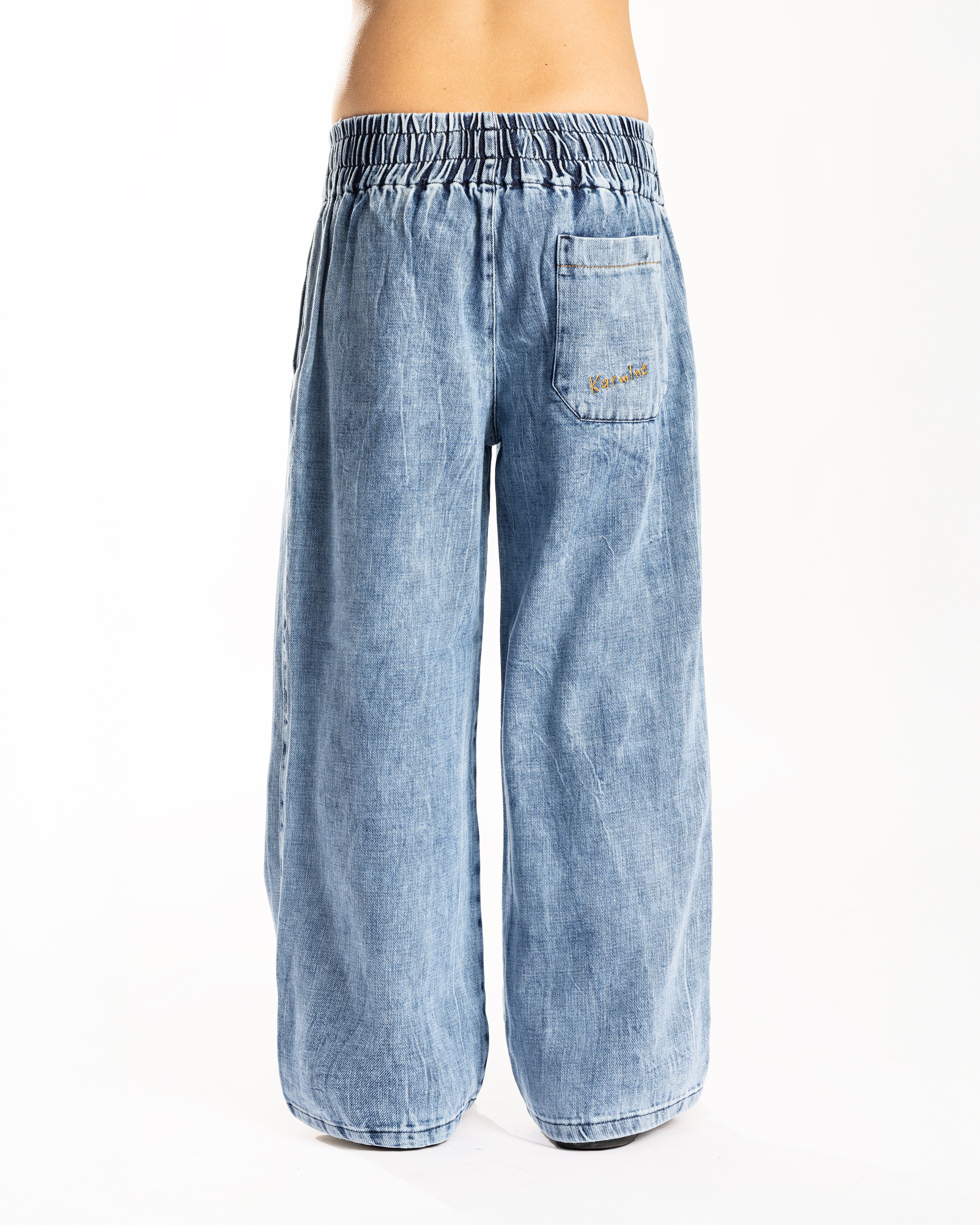 JEANS WIDE LEG – BLUE
