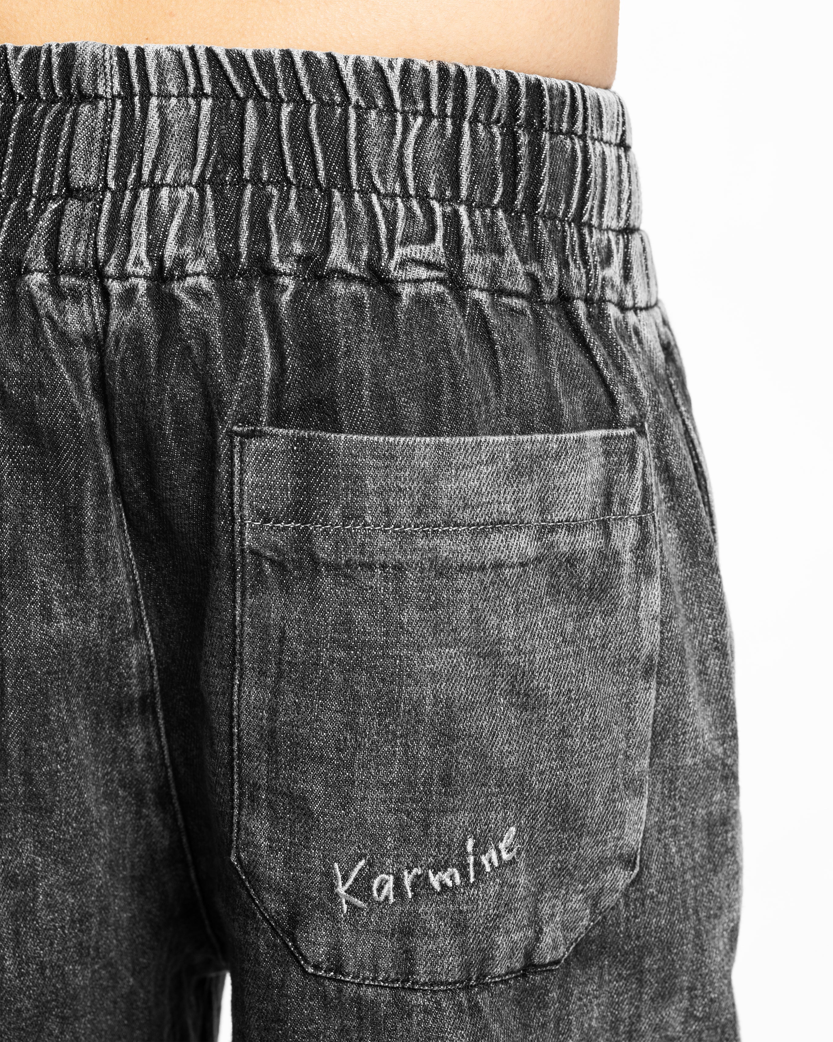 JEANS WIDE LEG – BLACK
