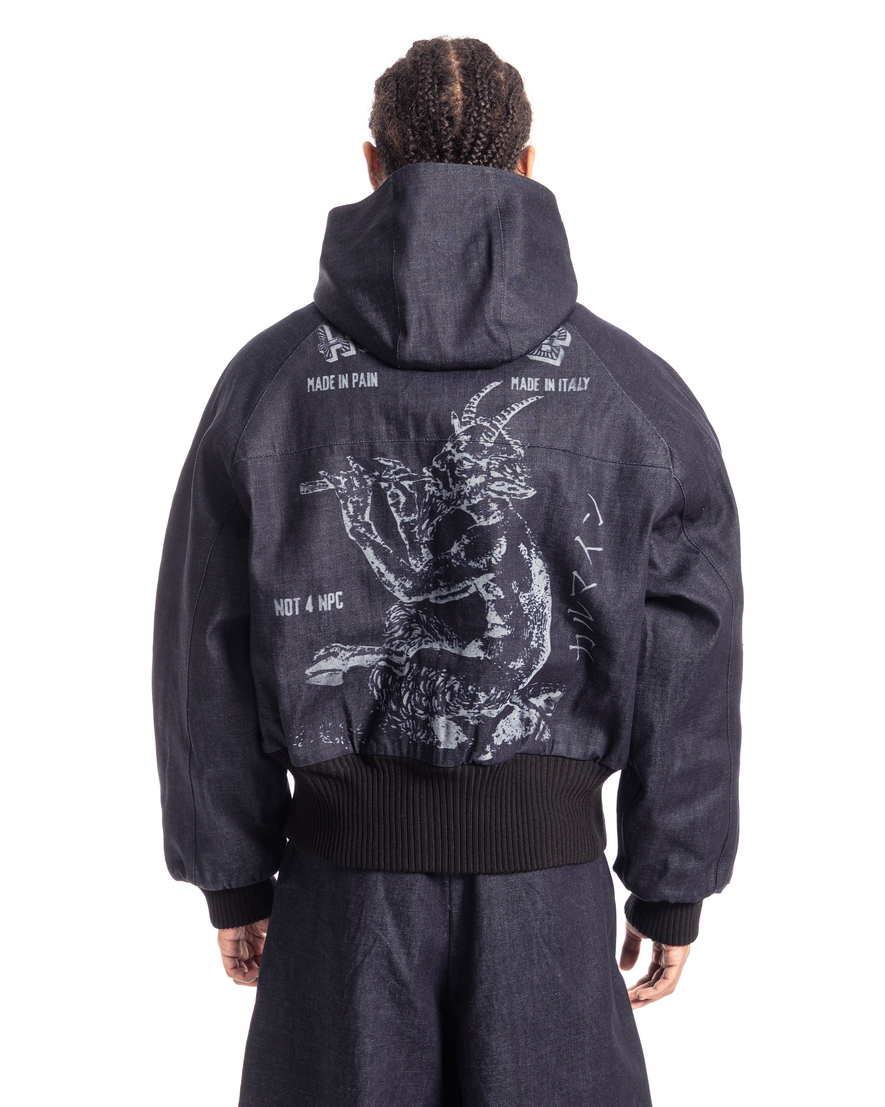 RAW DENIM JACKET "PAN v2" - Karmine