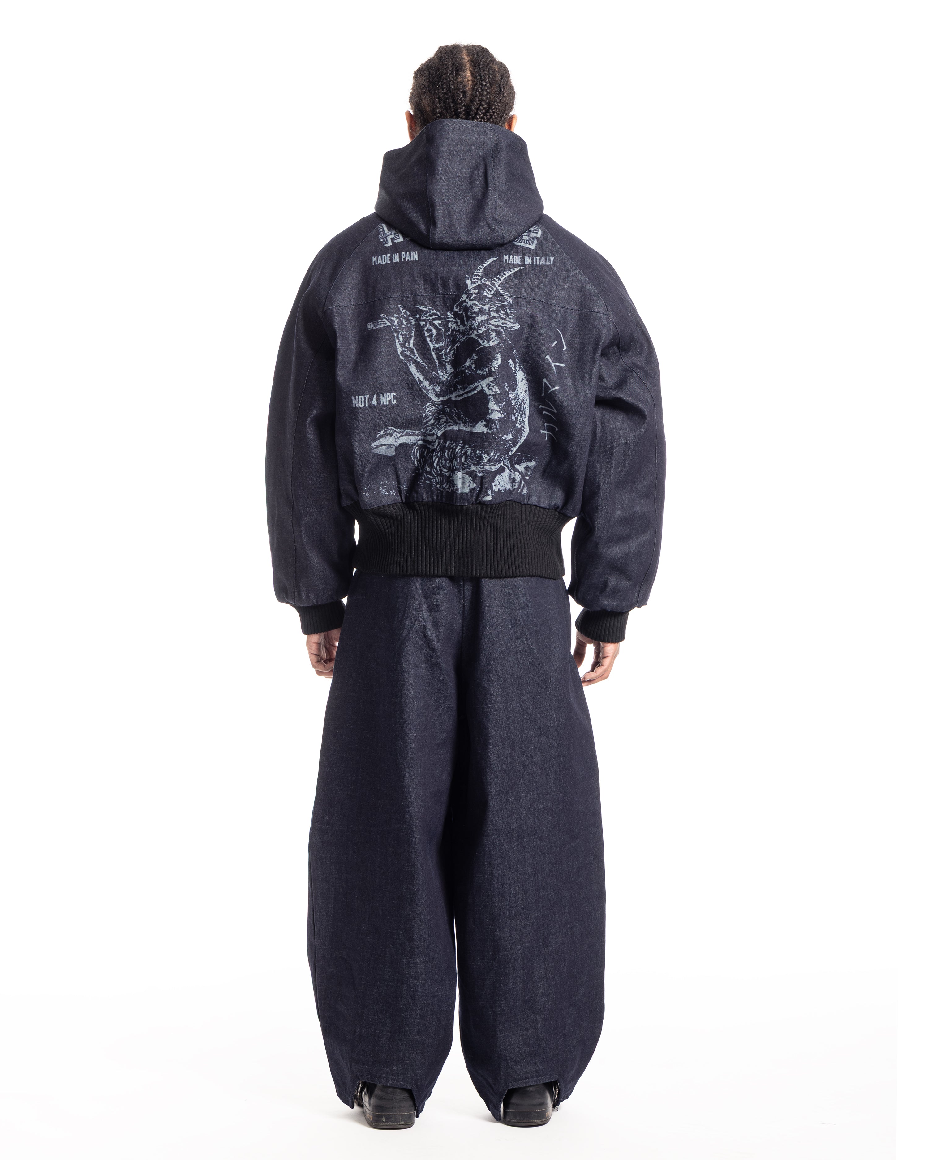 RAW DENIM JACKET "PAN v2" - Karmine