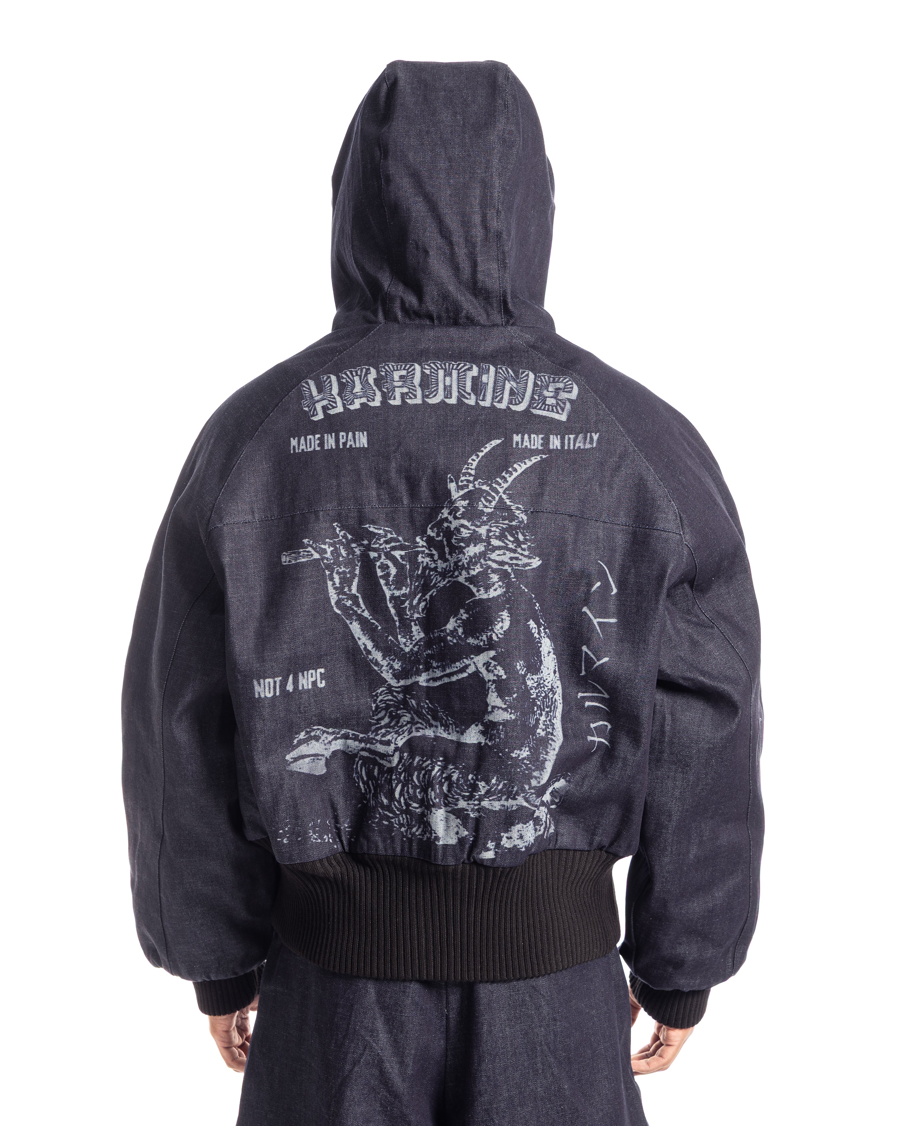 RAW DENIM JACKET "PAN v2" - Karmine