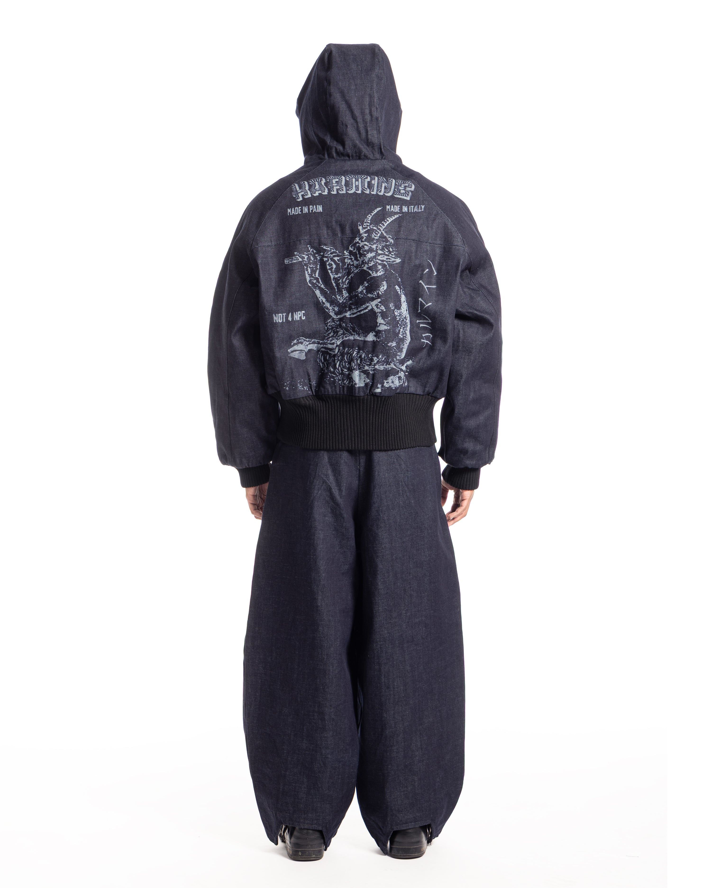 RAW DENIM JACKET "PAN v2" - Karmine