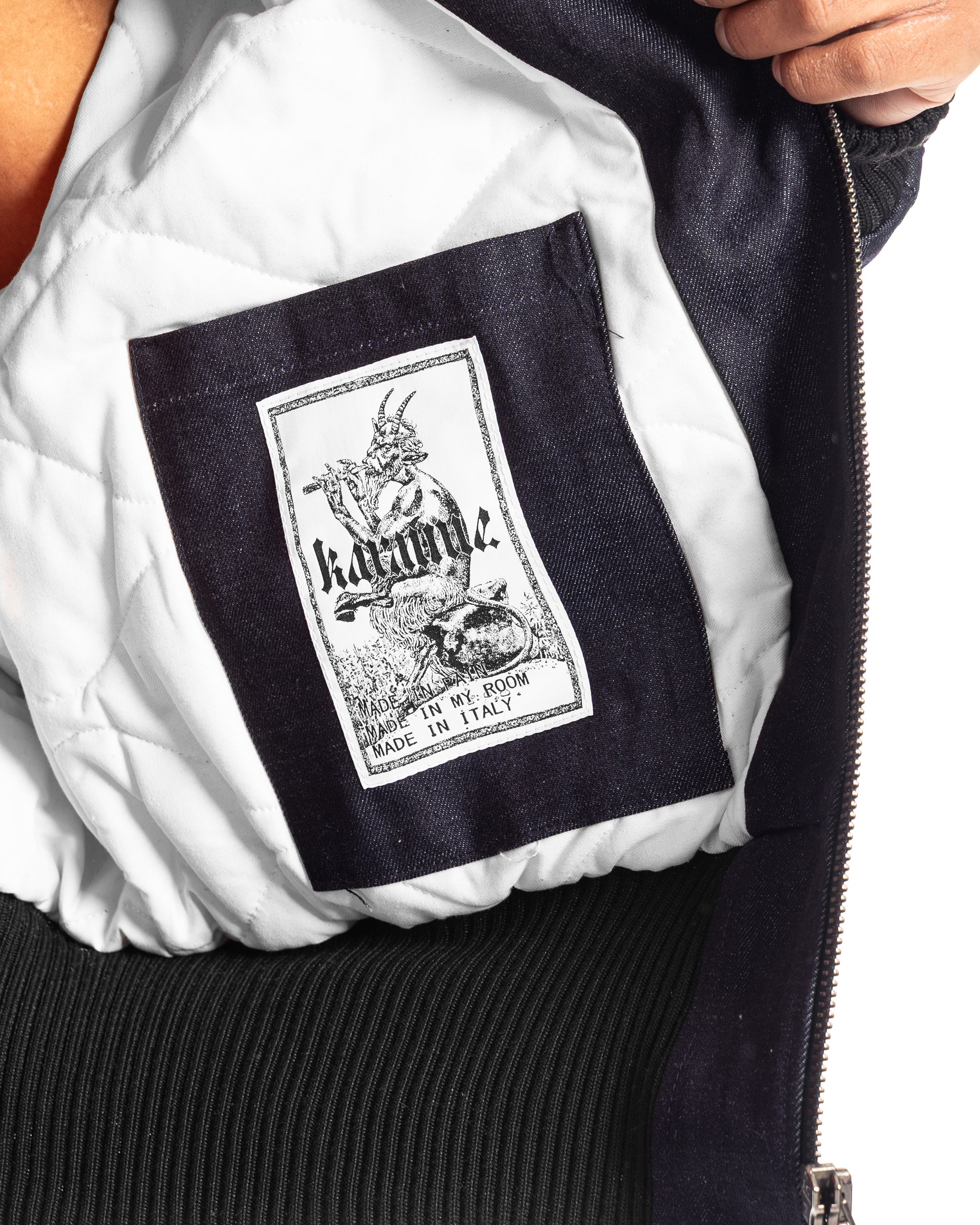 RAW DENIM JACKET "PAN v2" - Karmine