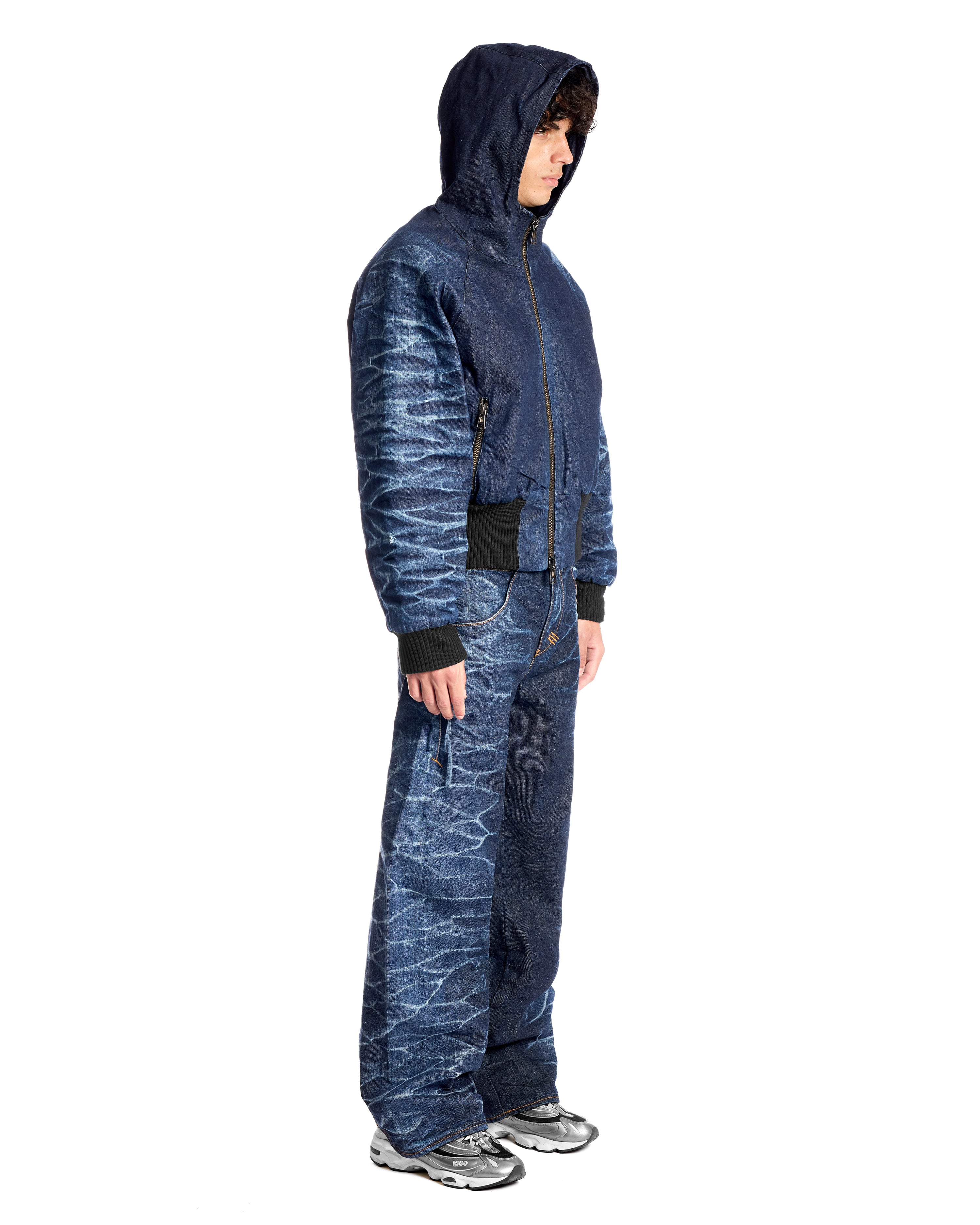 DENIM JACKET "DEEP KRAKEN" - Karmine