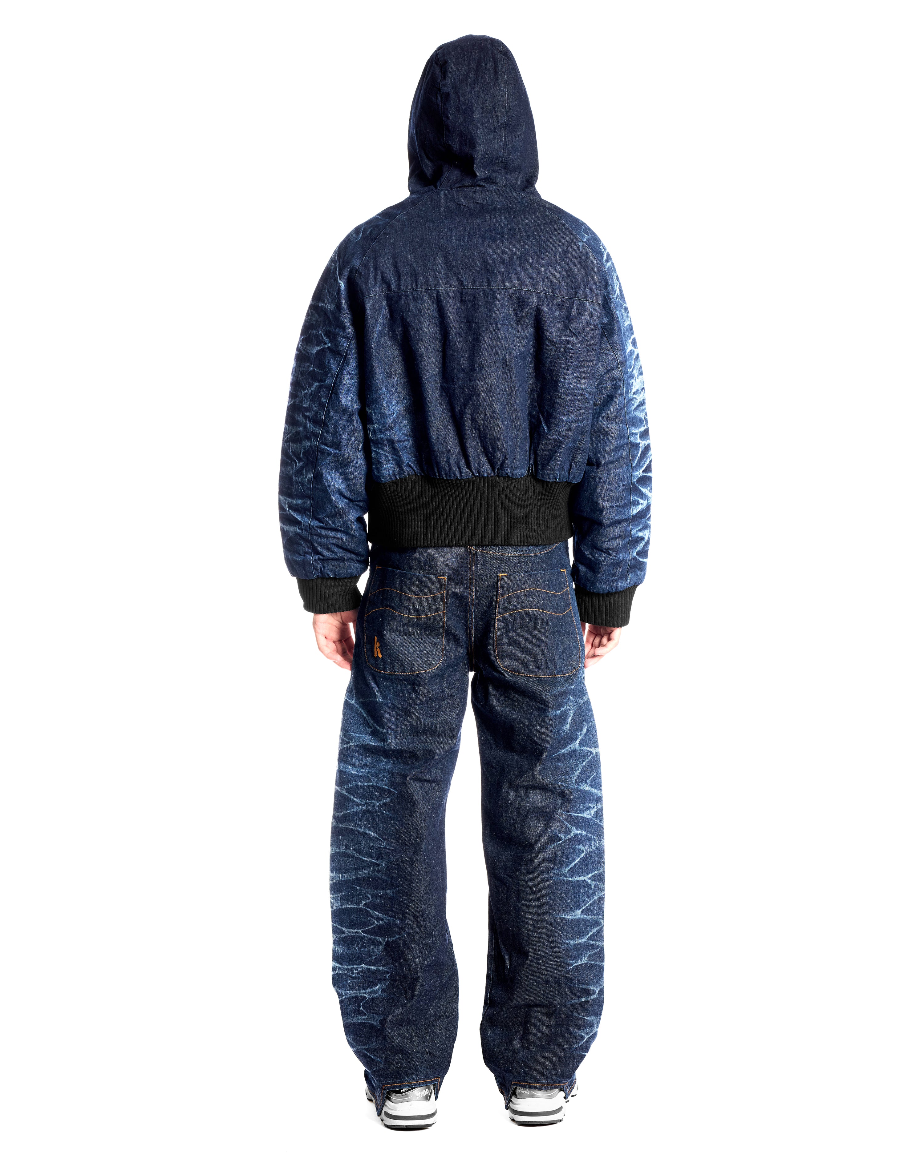 DENIM JACKET "DEEP KRAKEN" - Karmine