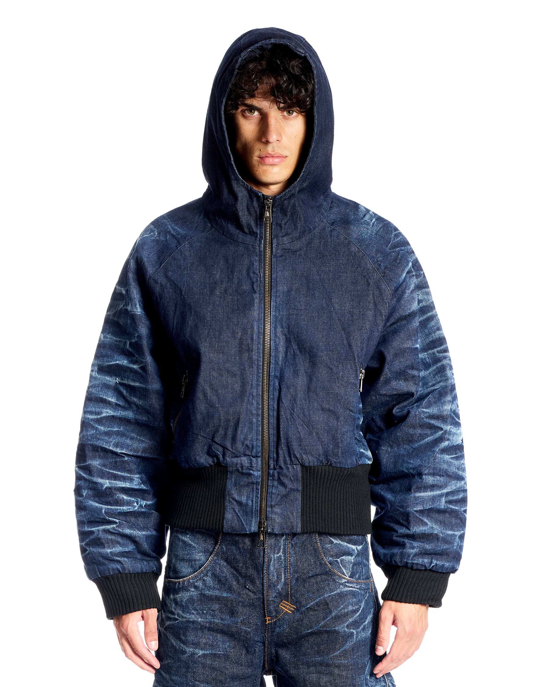 DENIM JACKET "DEEP KRAKEN" - Karmine