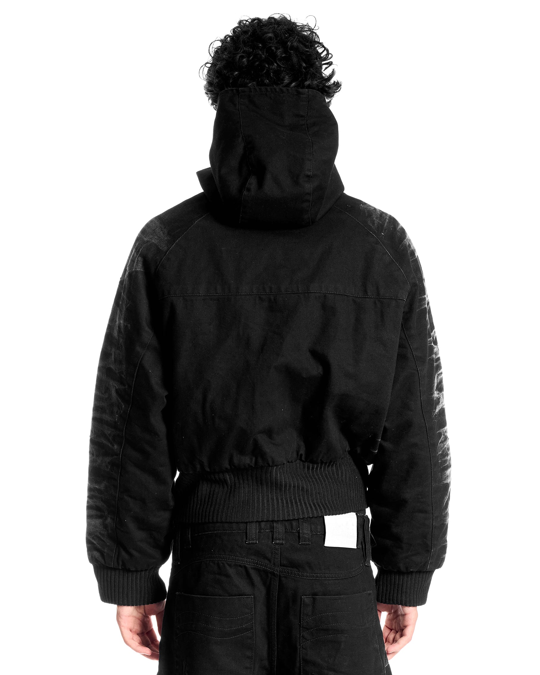 DENIM JACKET "BLACK SHADOWS" - Karmine