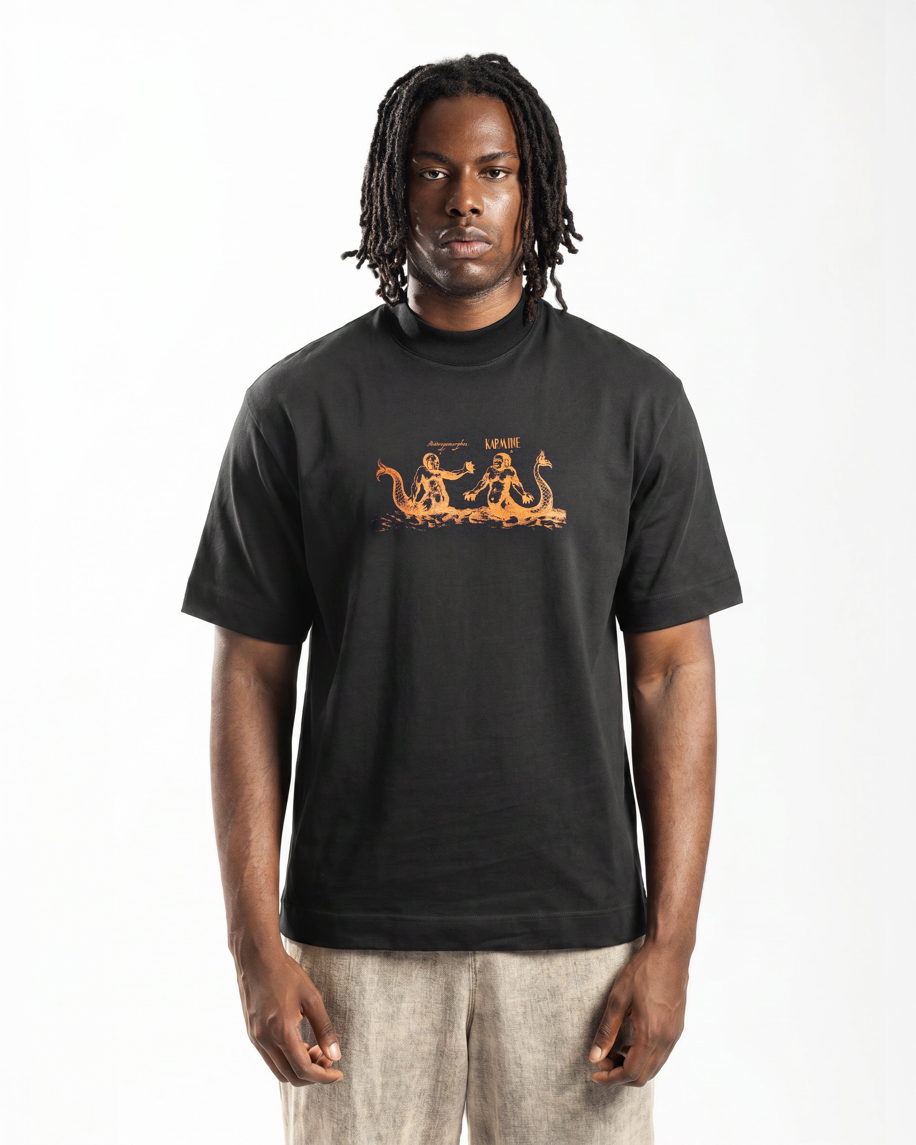 T-SHIRT TRITONEN BLACK - Karmine