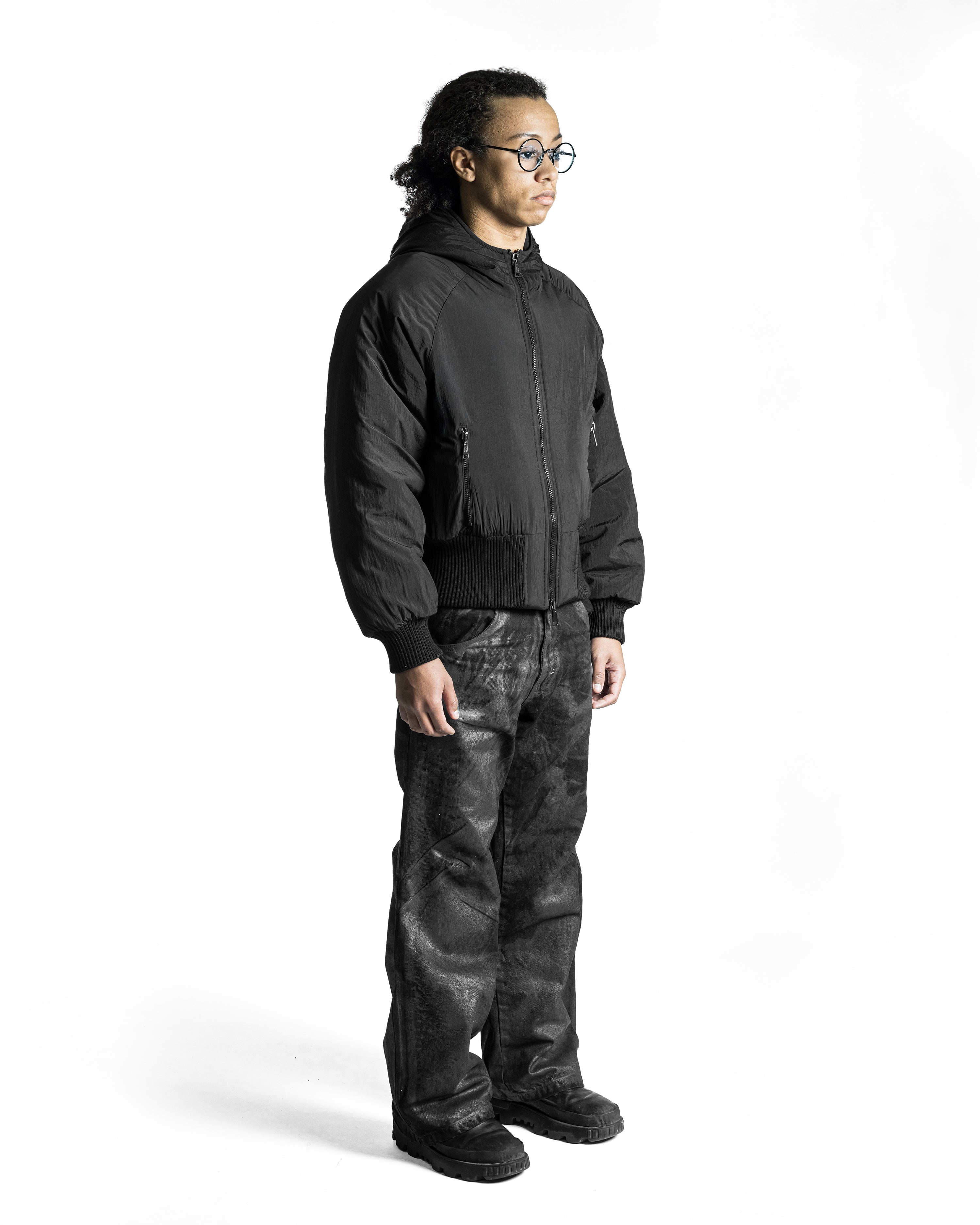 HYDROPROOF BLACK JACKET - Karmine